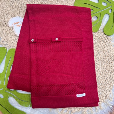 Saída de Maternidade Letícia - Vermelho